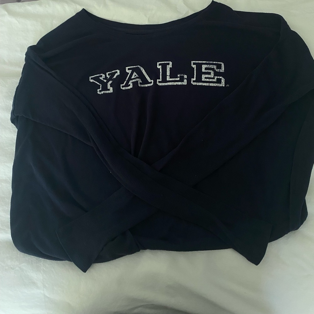 Original Retro Brand Vintage Yale Logo Women’s Long Sleeve size XS